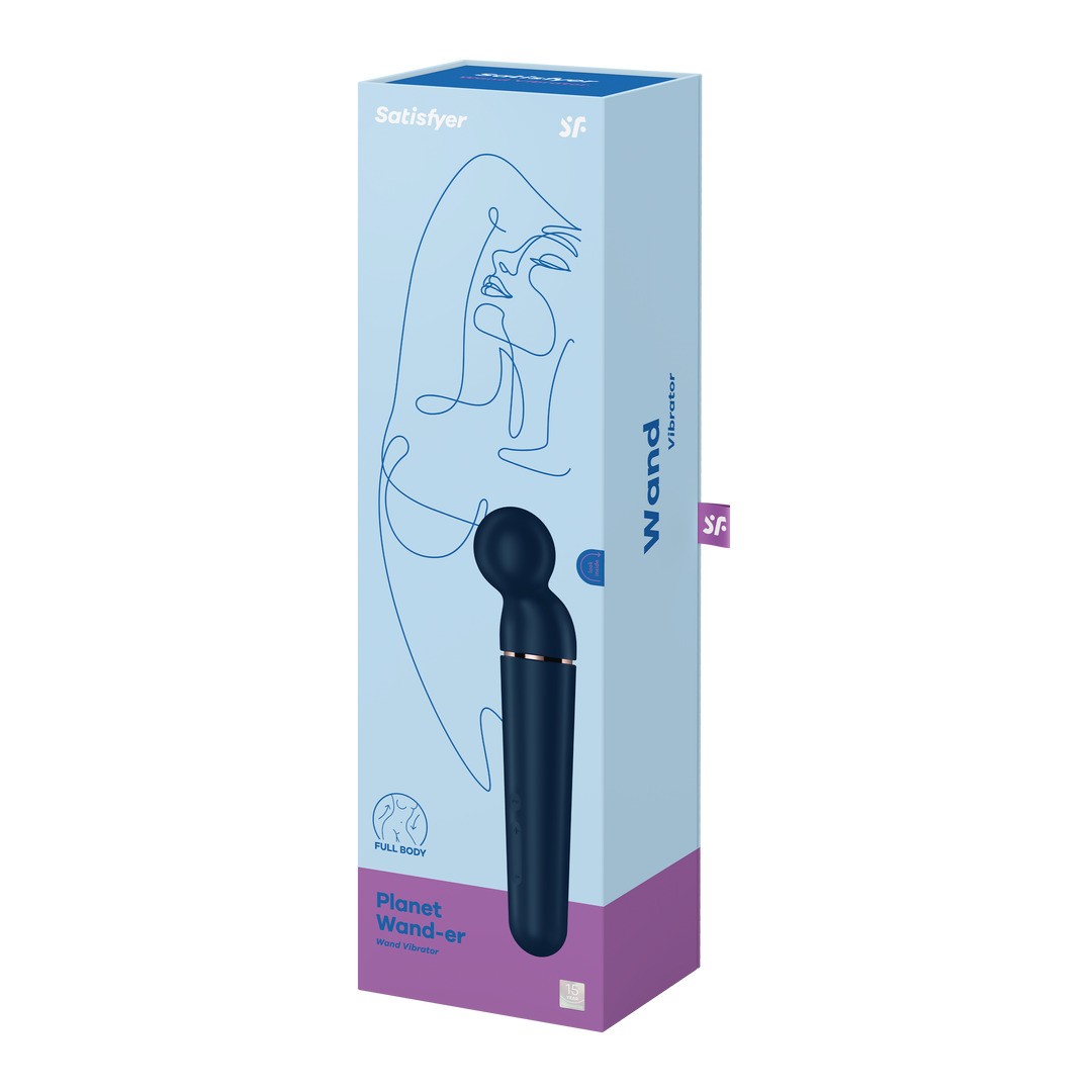 PLANET WAND-ER WAND VIBRATOR BLUE/ROSE GOLD