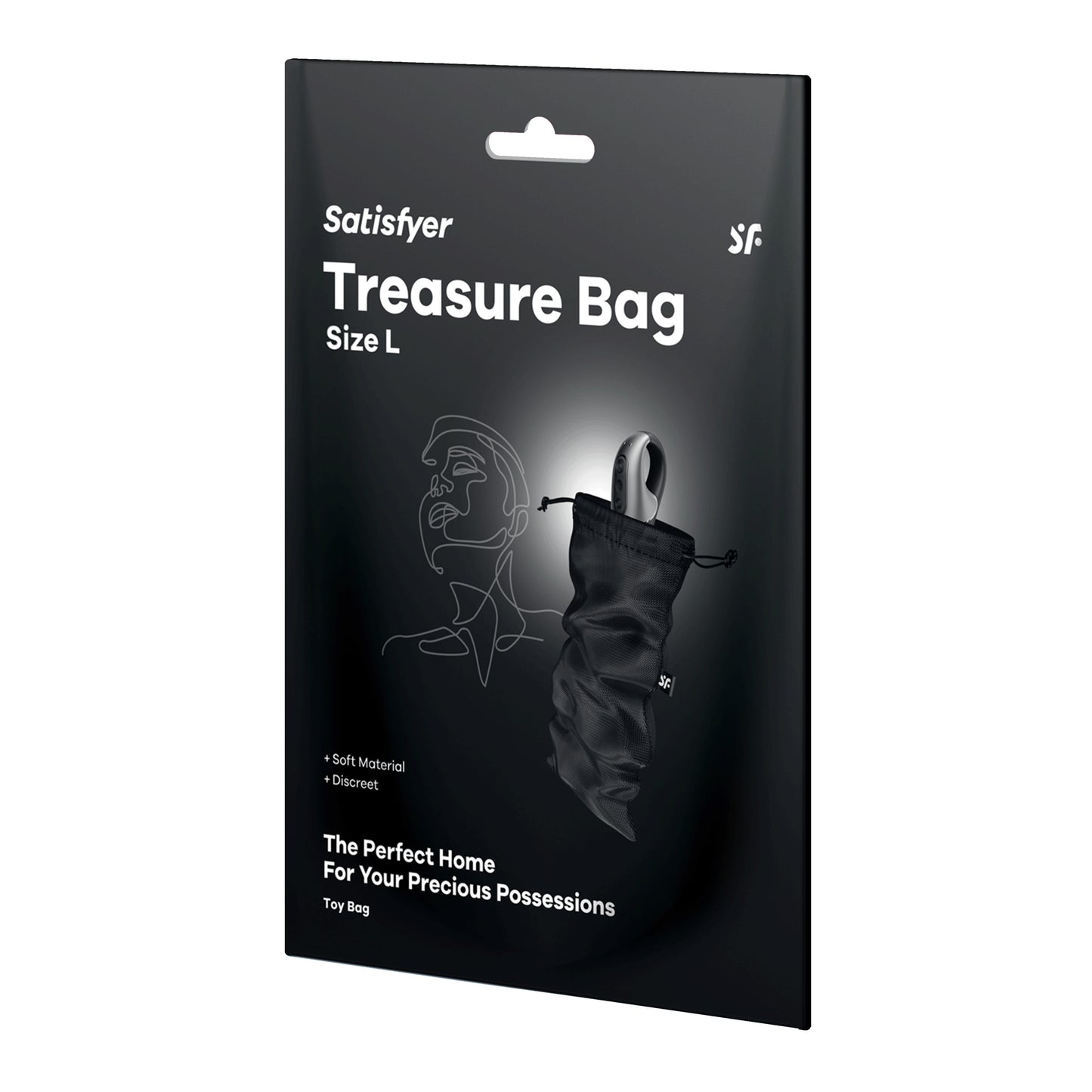 TREASURE BAG L BLACK