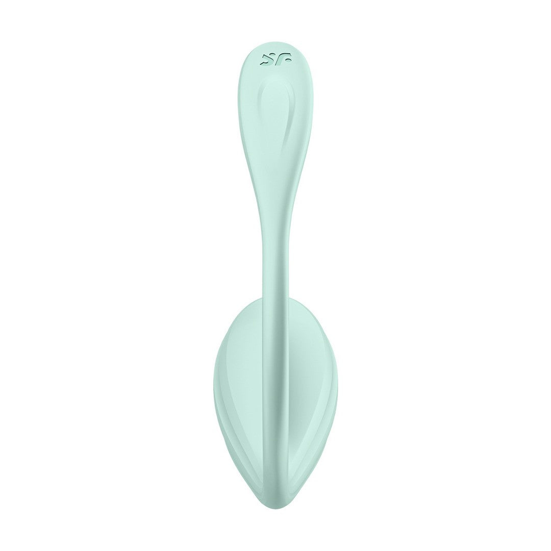 SATISFYER SMOOTH PETAL CONNECT APP - WEARABLE COUPLE VIBRATOR - MINT