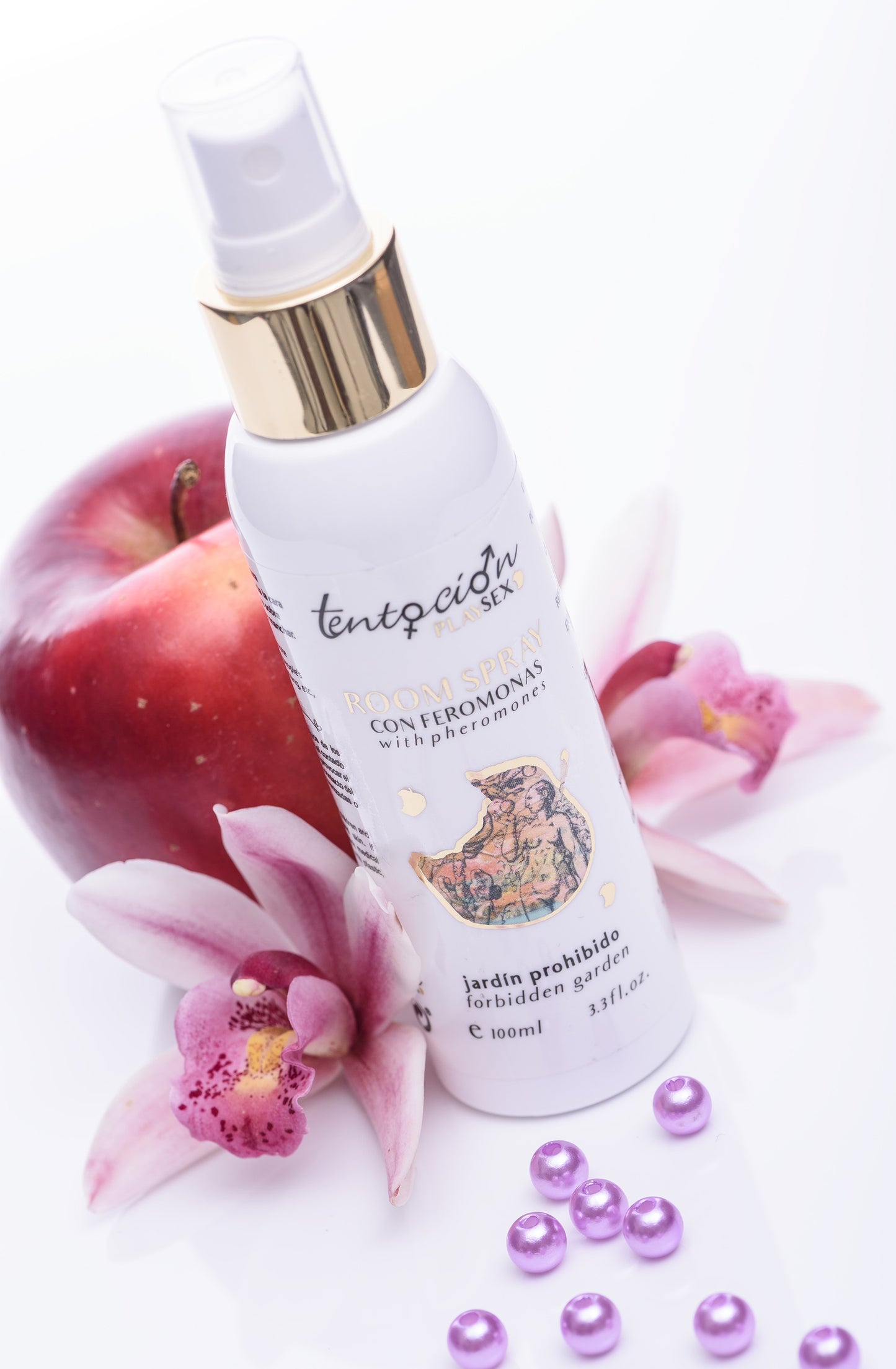 PHEROMONE AIR FRESHENER WITH FORBIDDEN GARDEN SCENT 100ML TENTACIÓN PLAY SEX