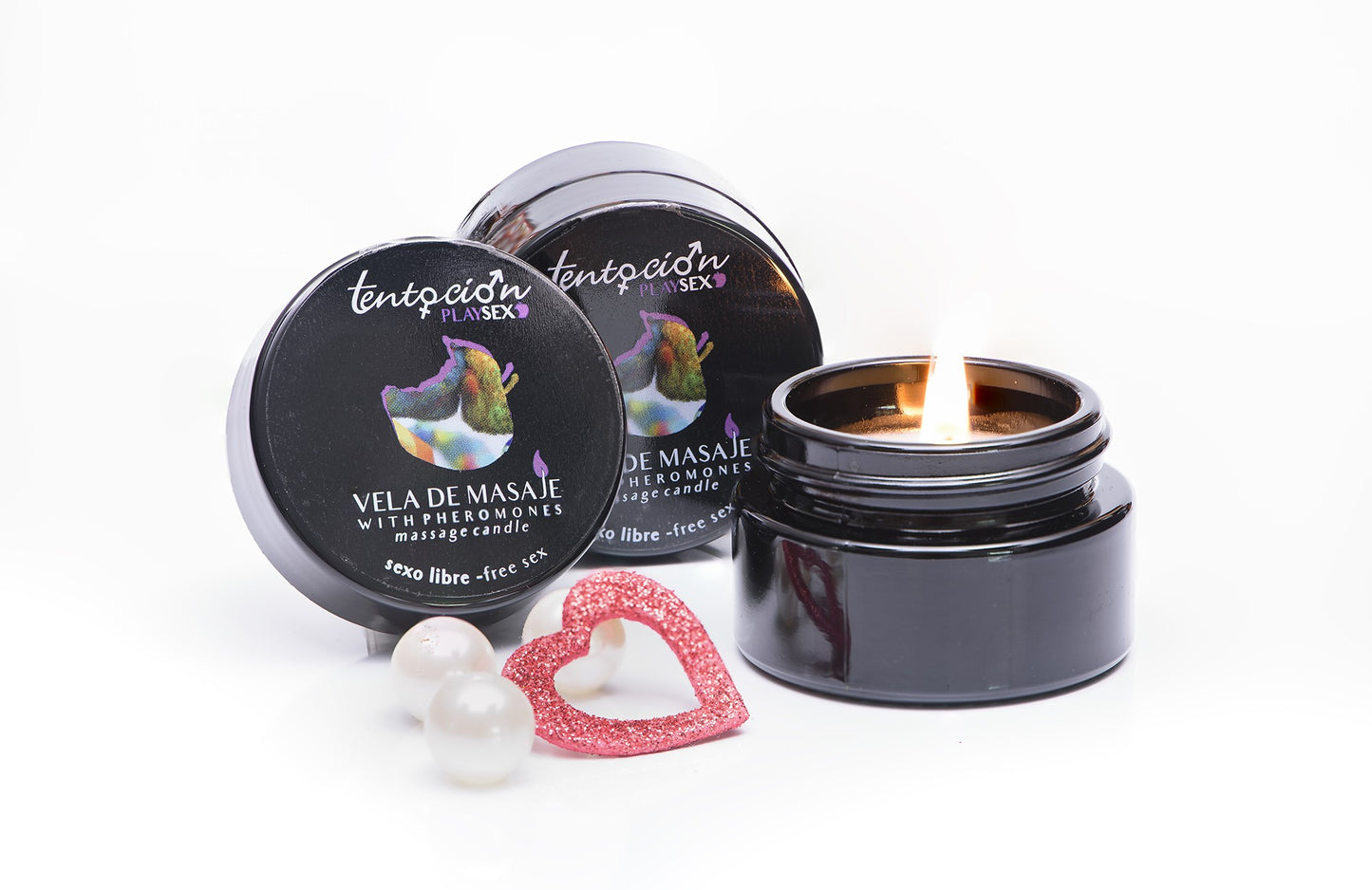 FREE SEX PHEROMONE CANDLE 20ML TENTACIÓN PLAY SEX