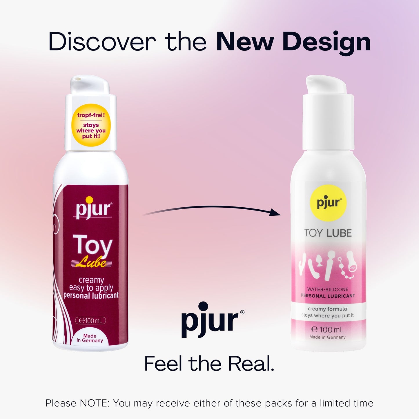 PJUR TOY LUBE LUBRICANT ESPECIALLY FOR TOYS 3 FL OZ 100 ML