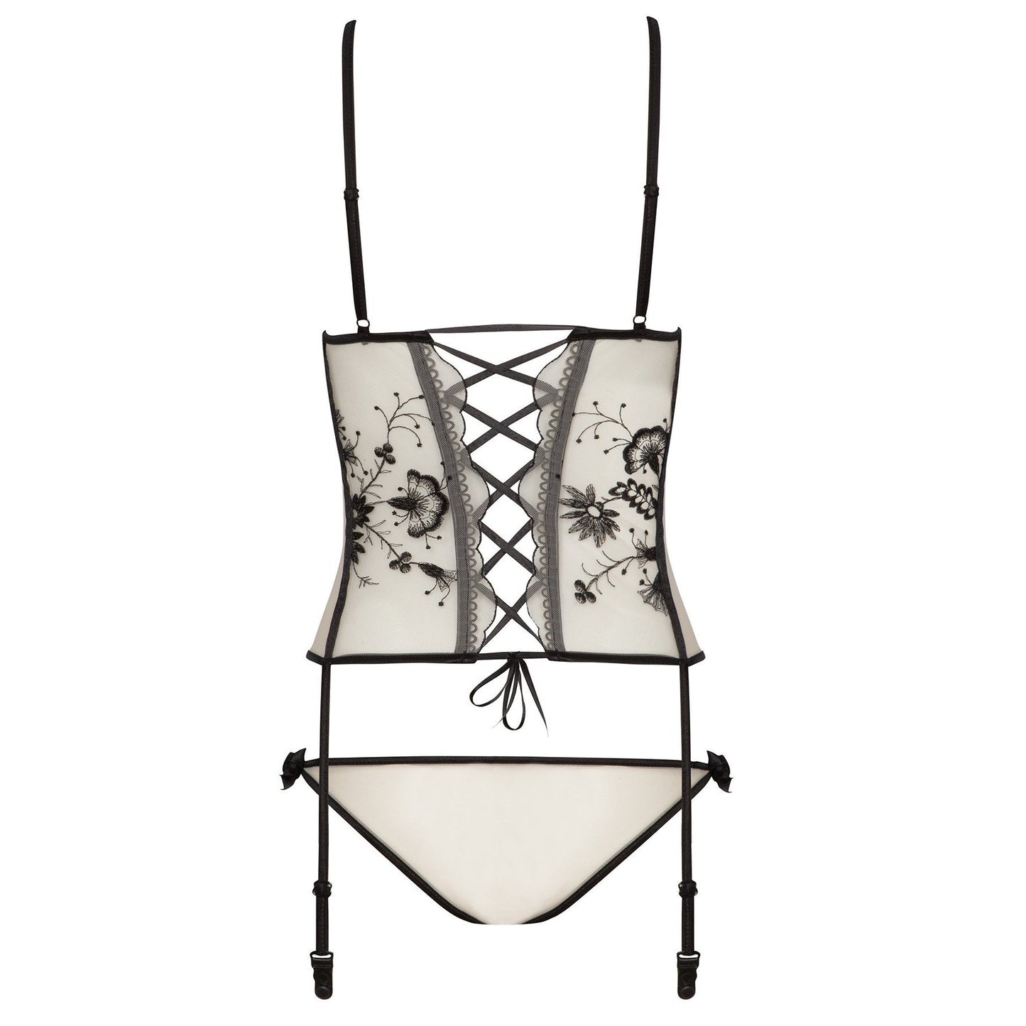 BEAUTY NIGHT FASHION SAVANNAH CORSET AND THONG