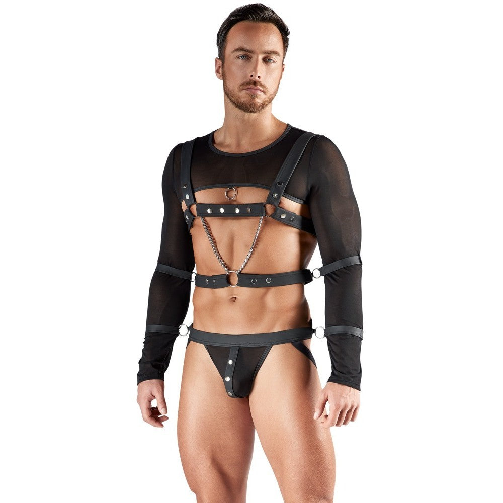 SVENJOYMENT BONDAGE 4 PIECE SET BLACK