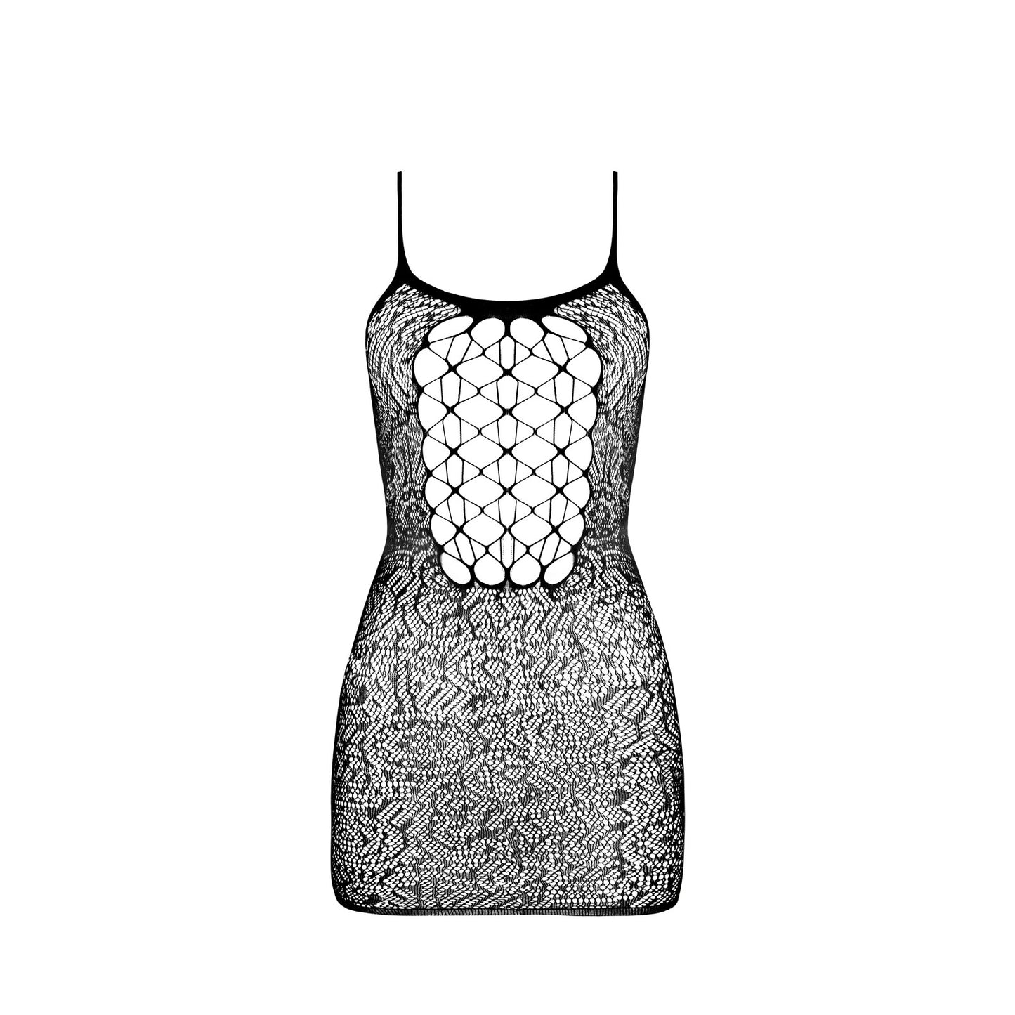 PASSION EROTIC LINE DRESS BS096 BLACK