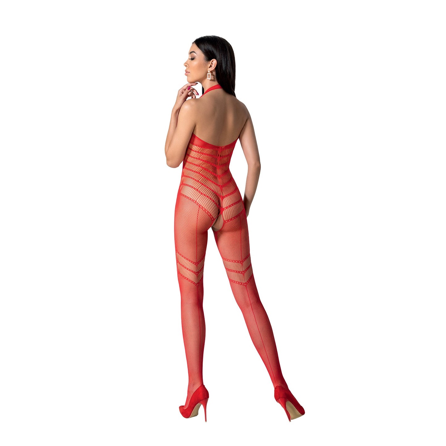 PASSION EROTIC LINE BODYSTOCKING BS100 RED