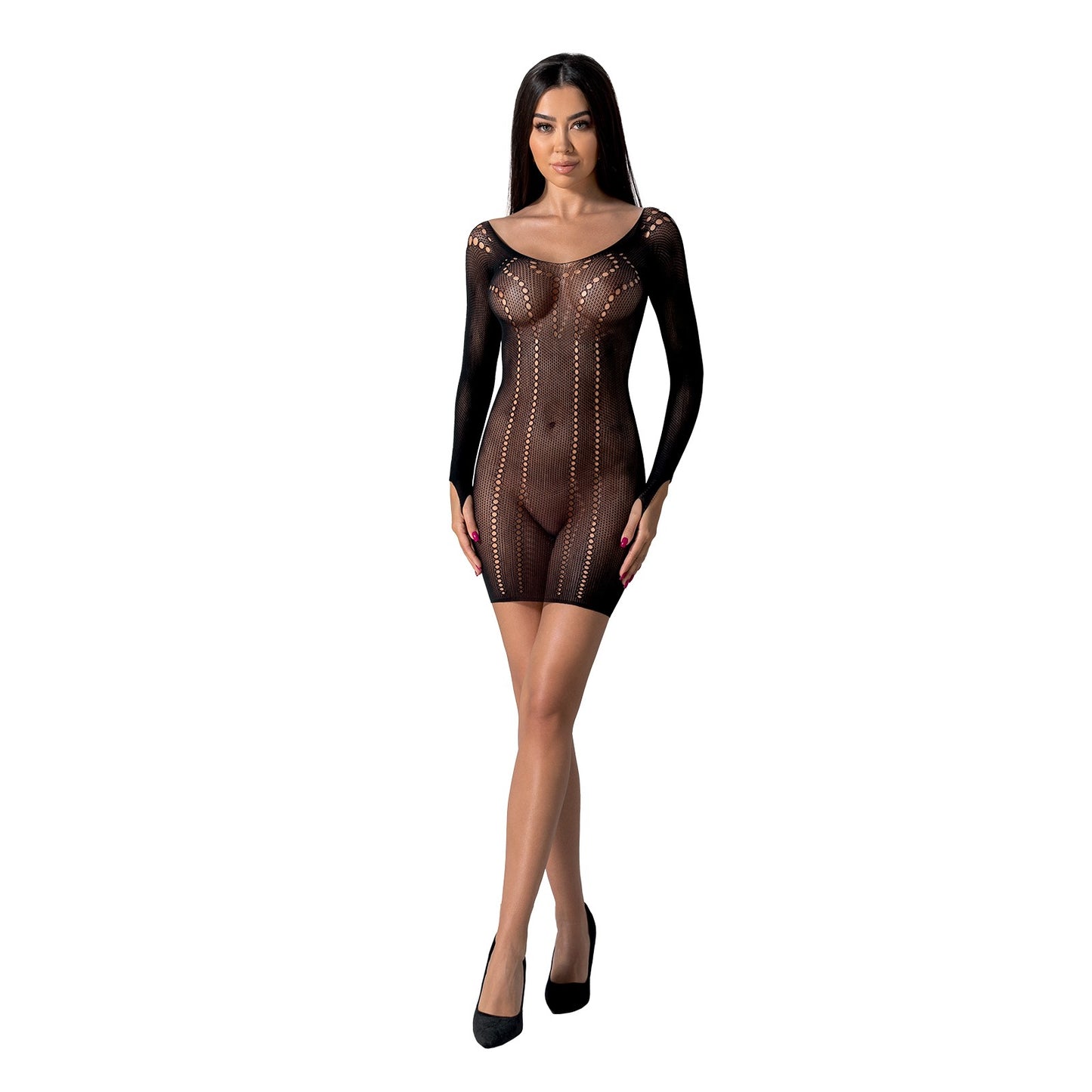 PASSION EROTIC LINE DRESS BS101 BLACK