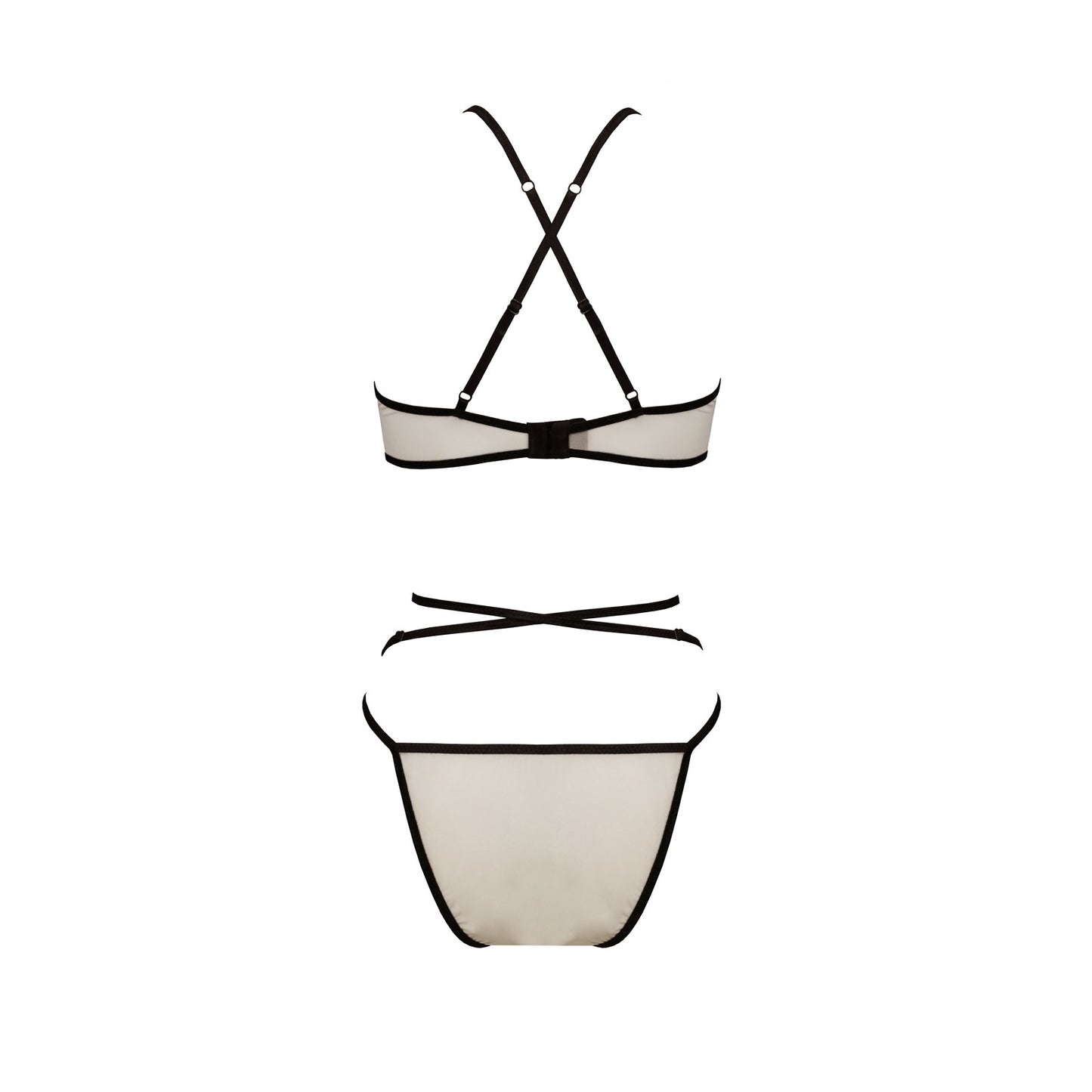 PASSION DEVIL COLLECTION CHIKA SET 2 PIECE BEIGE