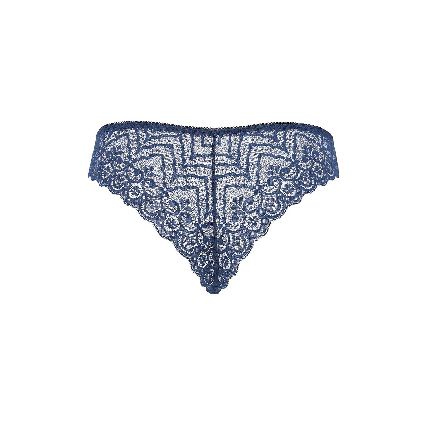 PASSION LYRIA CROTCHLESS THONG BLUE