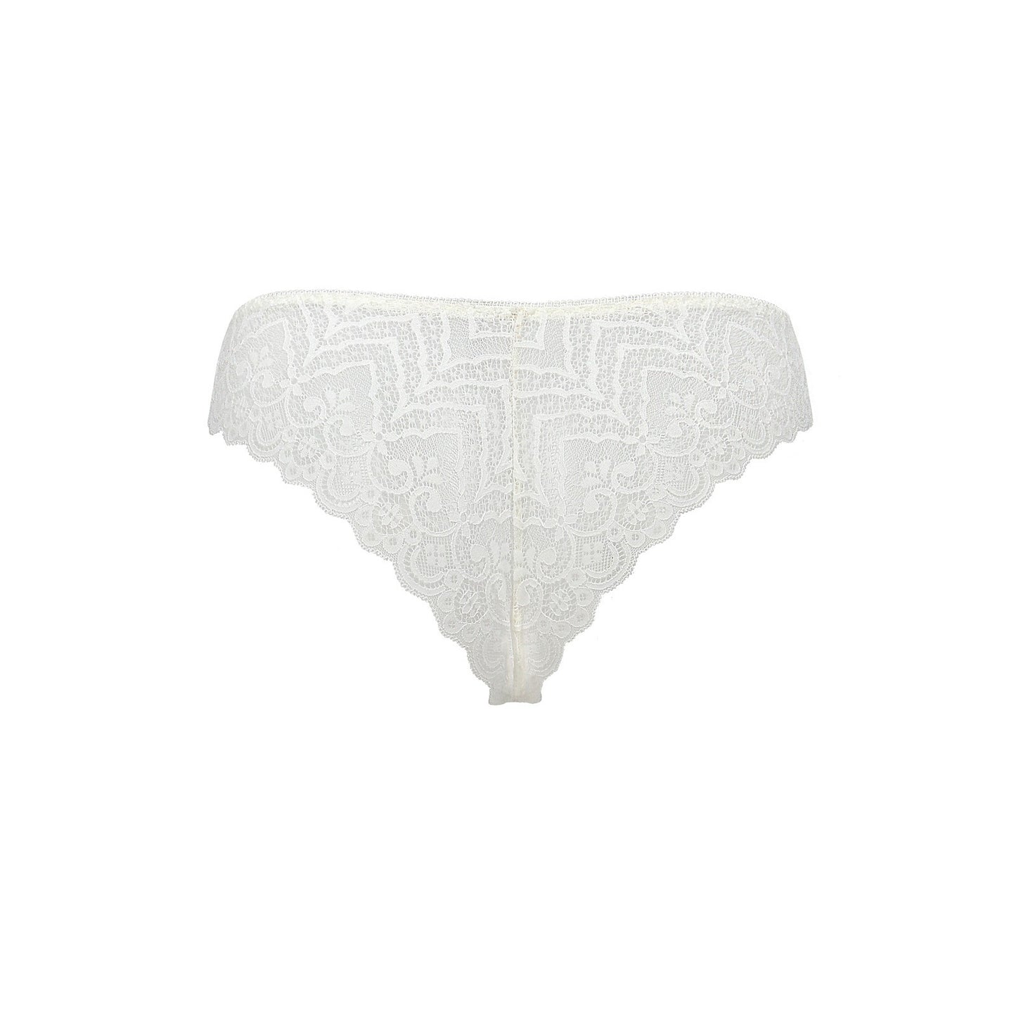 PASSION LYRIA CROTCHLESS THONG WHITE