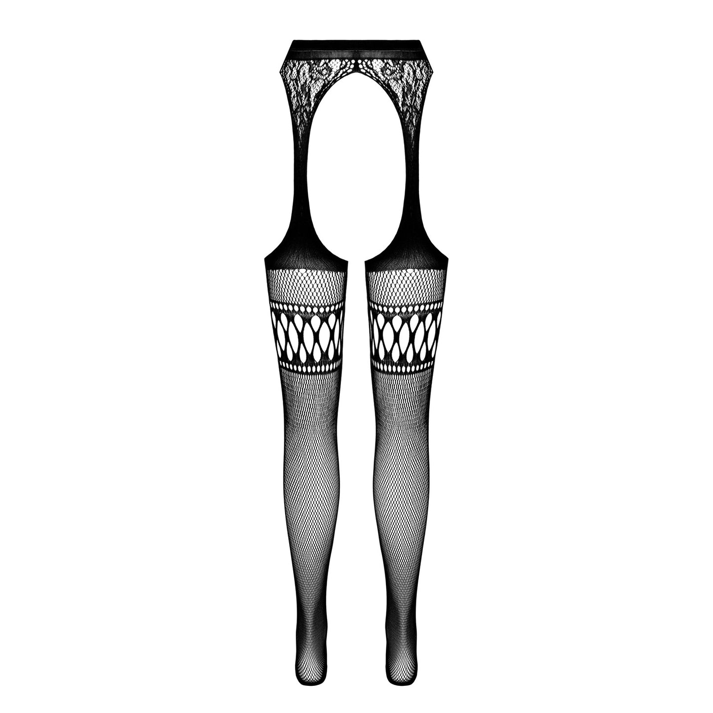 PASSION EROTIC LINE STOCKINGS S026 WHITE