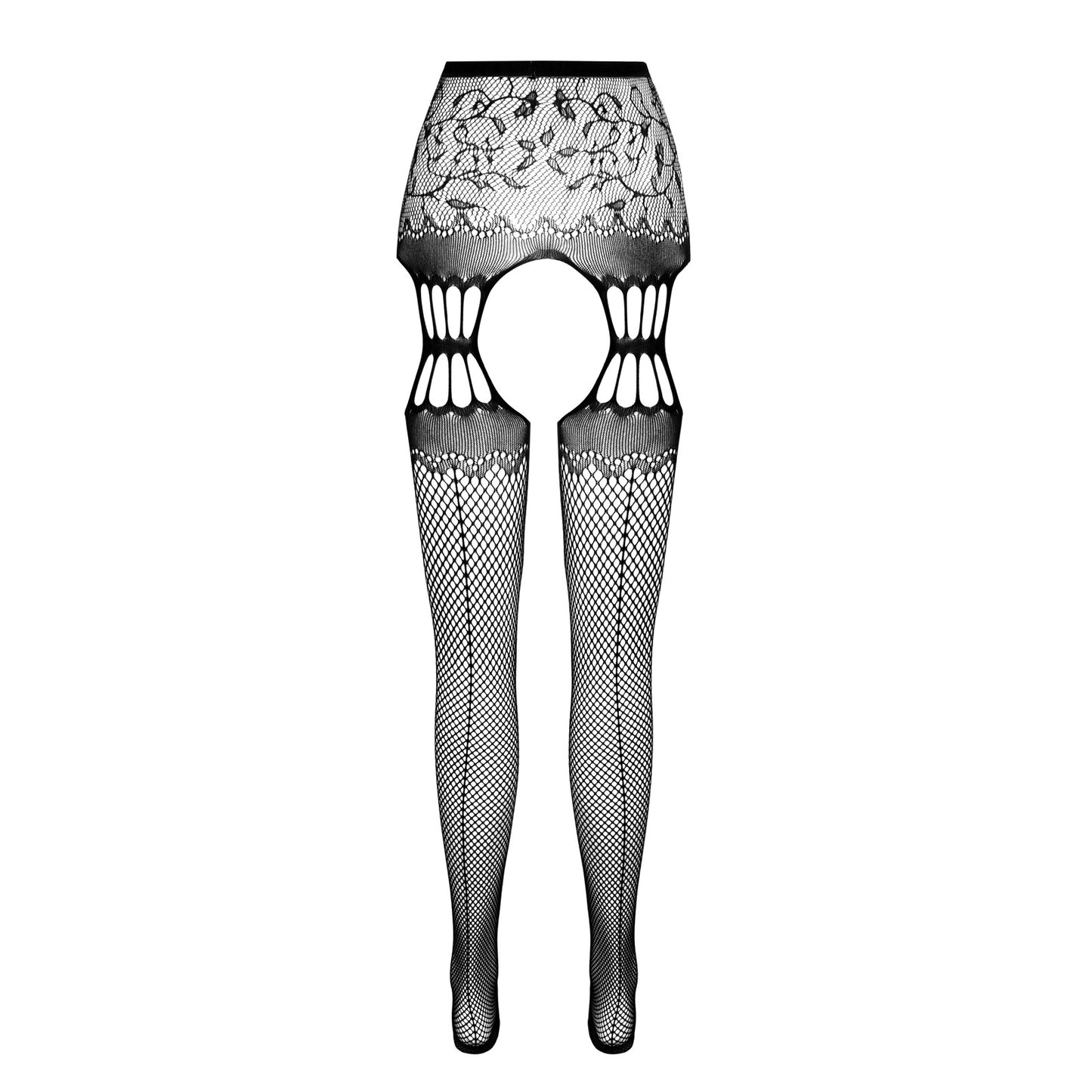 PASSION EROTIC LINE STOCKINGS S027 WHITE