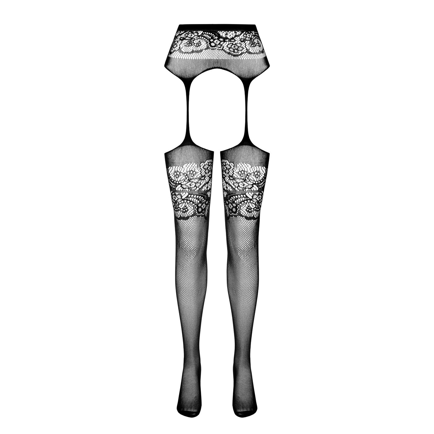 PASSION EROTIC LINE STOCKINGS S029 RED
