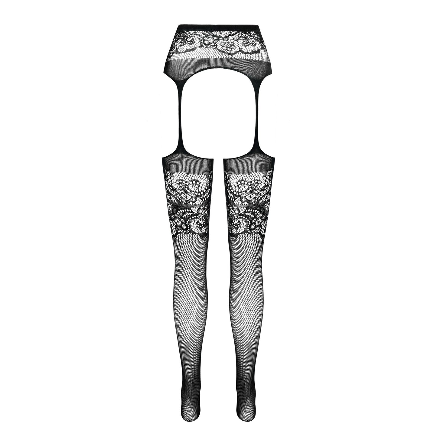PASSION EROTIC LINE STOCKINGS S029 WHITE