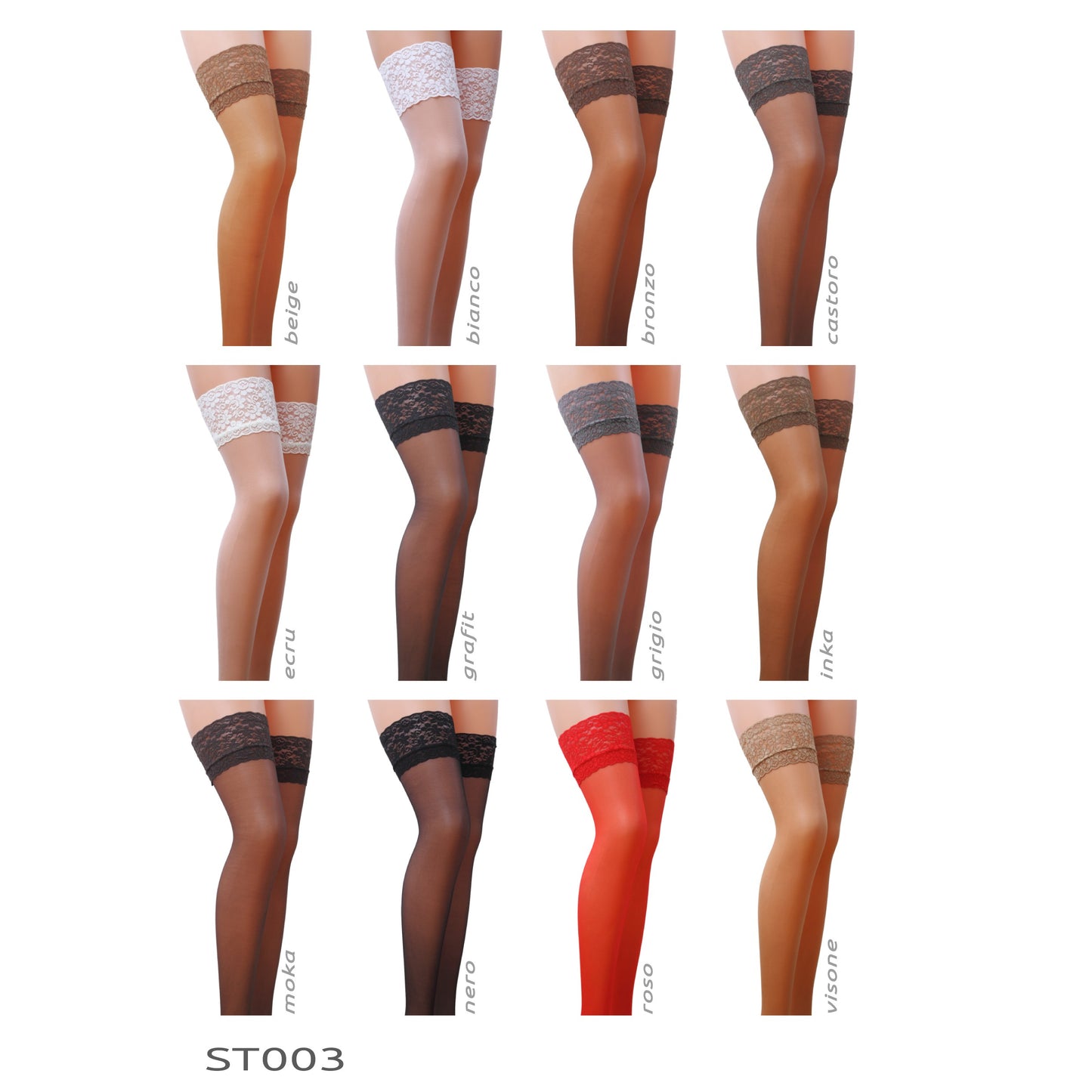 PASSION STOCKINGS ST003 BEIGE (17 DEN)