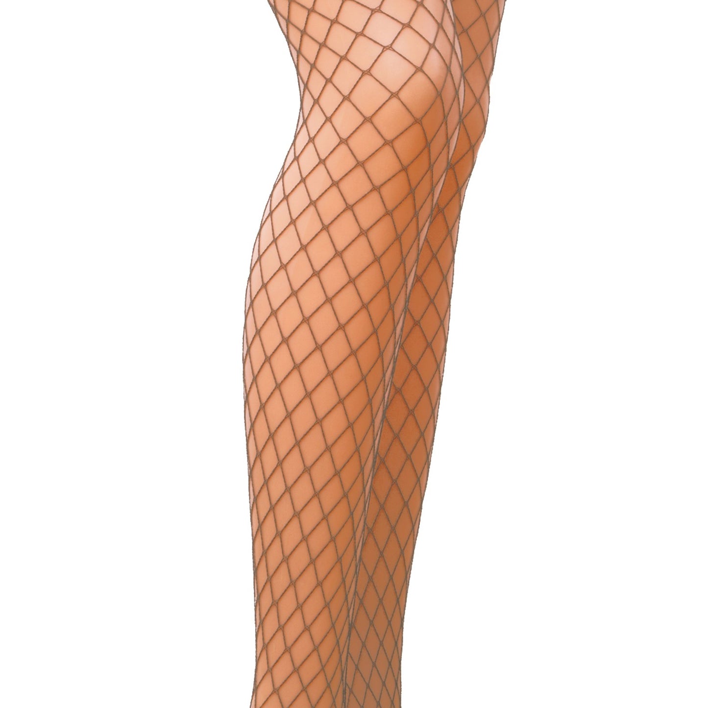 PASSION STOCKINGS TI019 BEIGE (FISHNET)