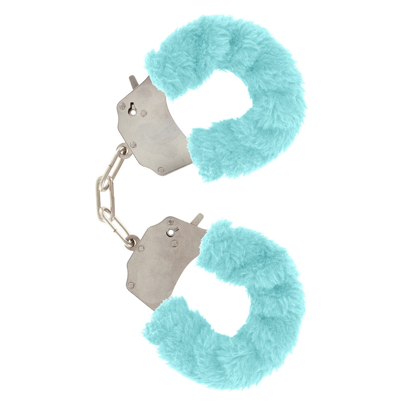 TOYJOY FURRY FUN CUFFS PALE BLUE PLUSH