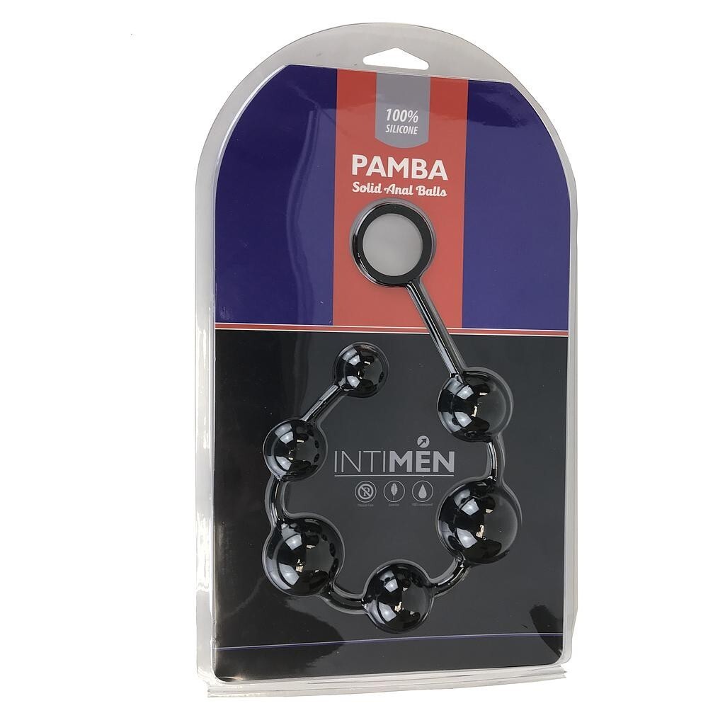 PAMBA SOLID ANAL BALLS BLACK