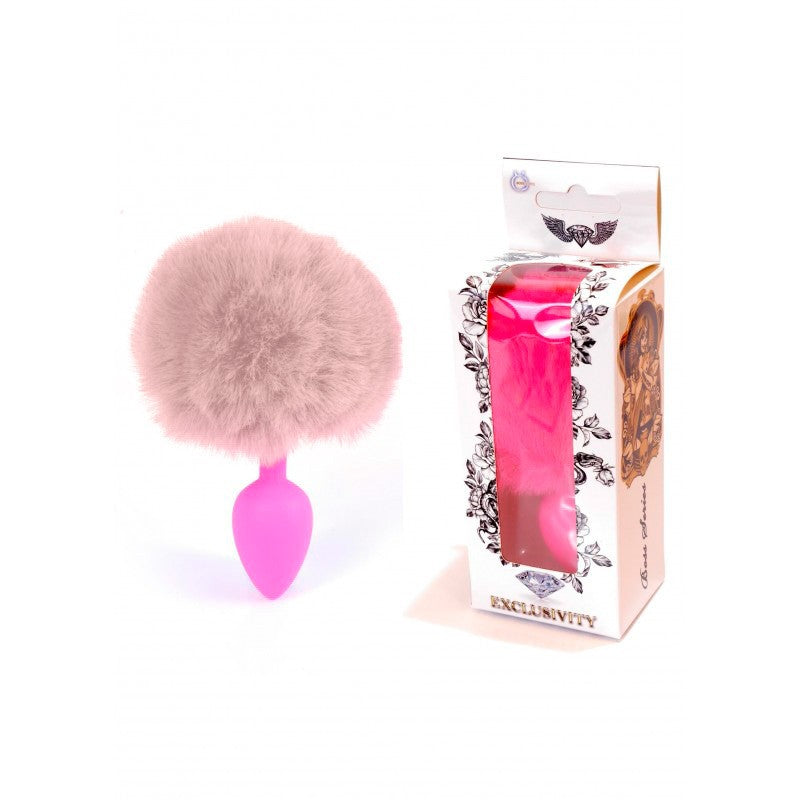 BOSS SERIES EXCLUSIVITY ANAL PLUG BUNNY TAIL PINK