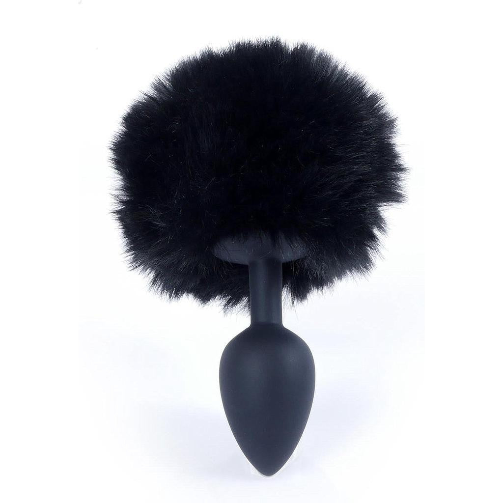 BOSS SERIES EXCLUSIVITY ANAL PLUG BUNNY TAIL BLACK