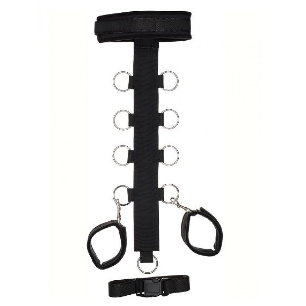 ARGUS TOYS ARGUS FETISH T SHAPE COLLAR AND WIRST RESTRAIN