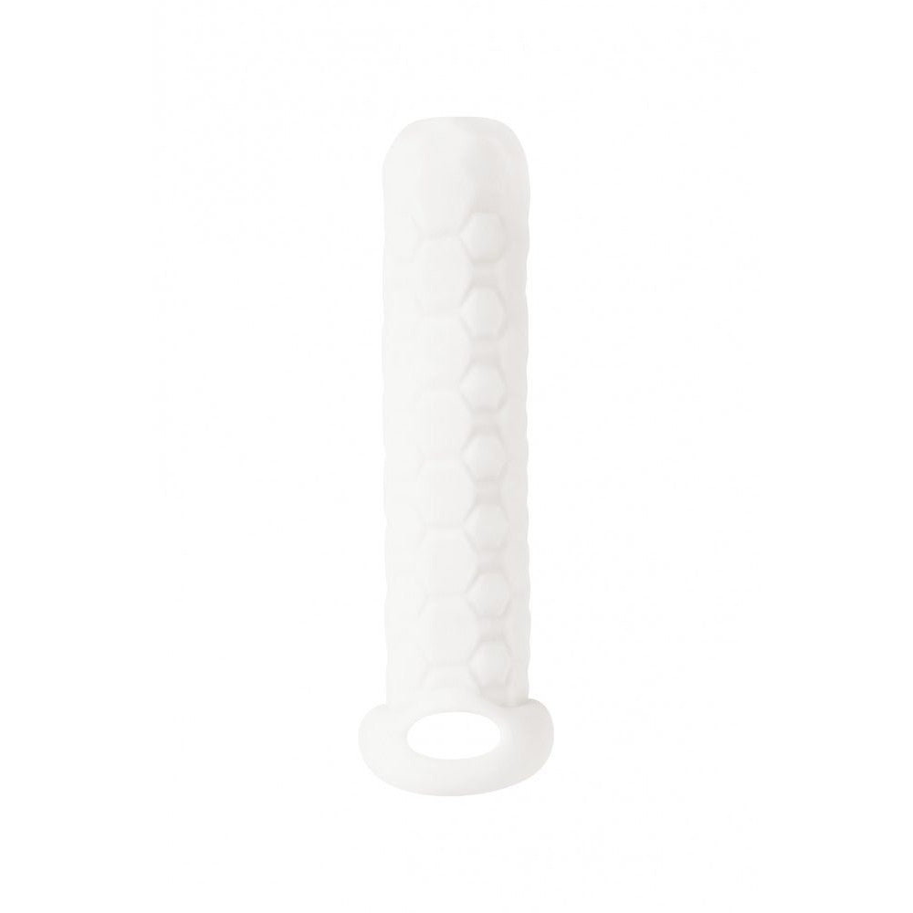 LOLA GAMES HOMME LONG PENIS SLEEVE WHITE 11 9-12CM