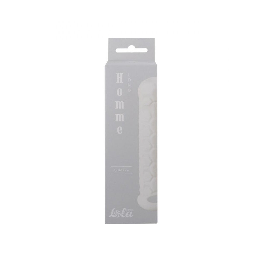 LOLA GAMES HOMME LONG PENIS SLEEVE WHITE 11 9-12CM