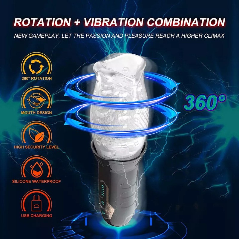 FUNNY MEE SPINNING MACHINE ROTATING MASTURBADOR CUP V 2.0