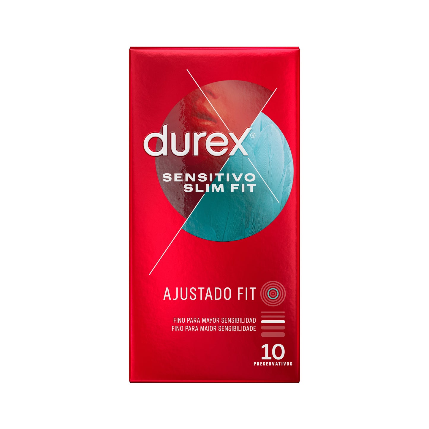 DUREX SENSITIVO SLIM FIT BOX OF 10 CONDOMS