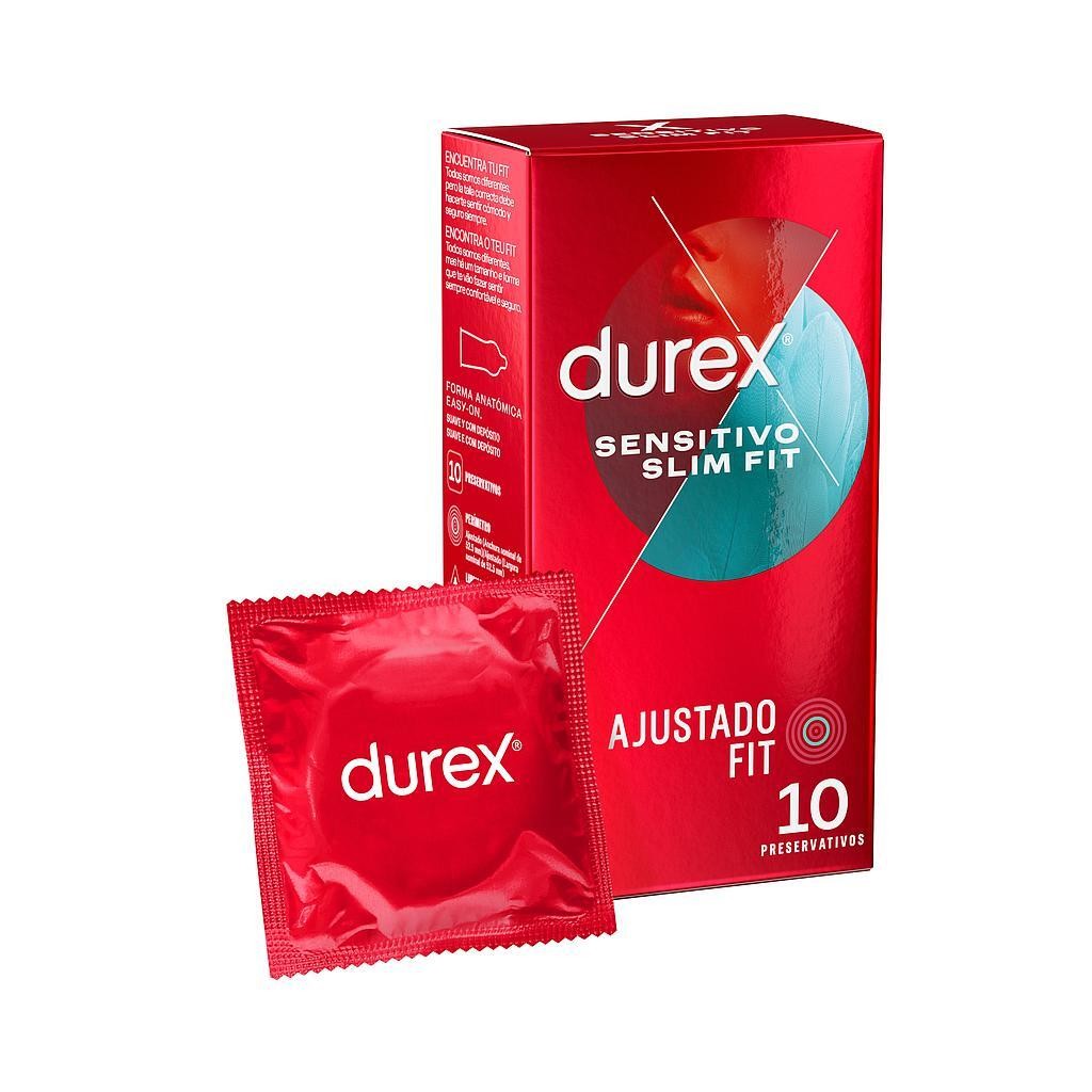 DUREX SENSITIVO SLIM FIT BOX OF 10 CONDOMS