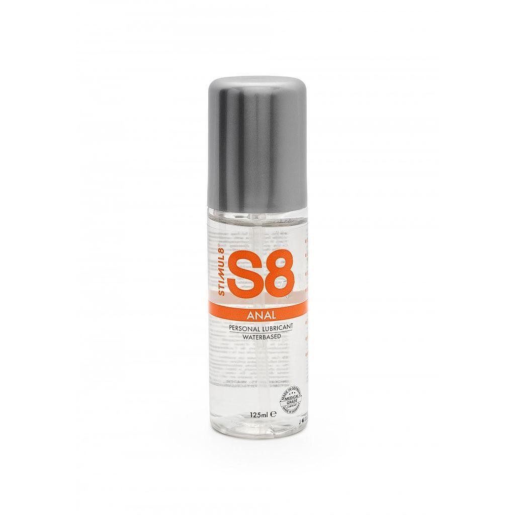 STIMUL8 S8 WATERBASED ANAL LUBE 125ML