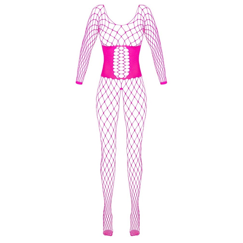 FANTASY BY COTTELLI COLLECTION CROTCHLESS BODYSTOCKING