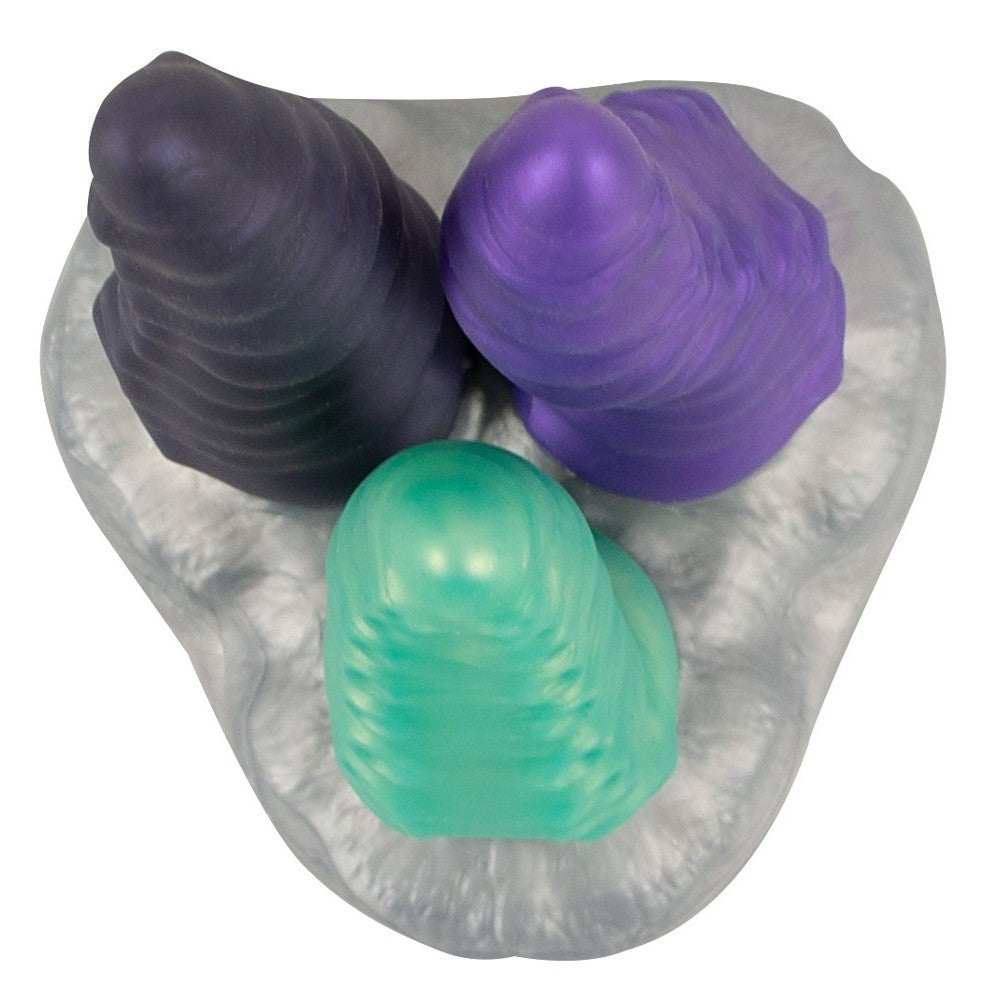 BEASTY COCKS TRIPLE TENTACLE DILDO