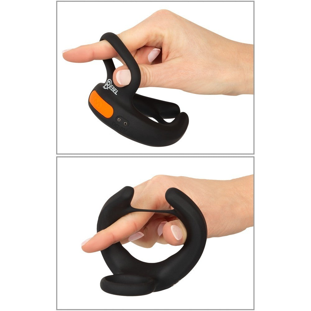 REBEL RC SCROTUM STIMULATOR WITH VIBRATIONS