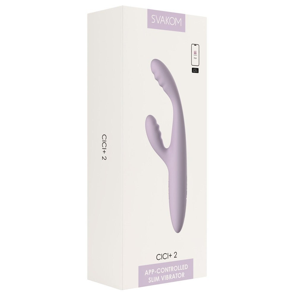 SVAKOM CICI+ 2 VIBRATOR VIOLET
