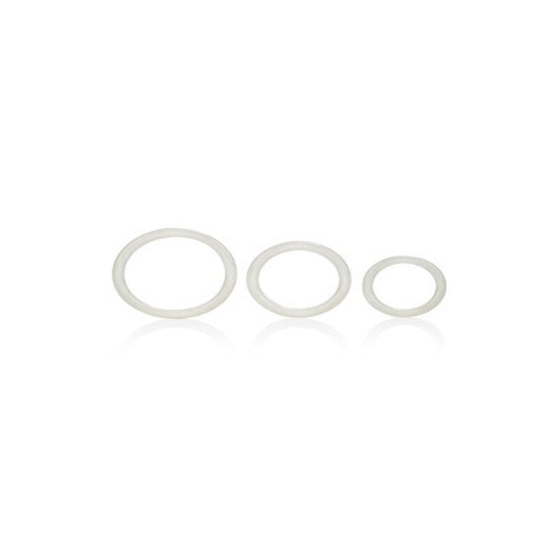 CALEXOTICS TRI-RINGS CLEAR CALEXOTICS