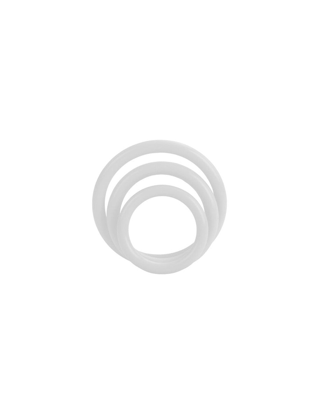 CALEXOTICS TRI-RINGS CLEAR CALEXOTICS