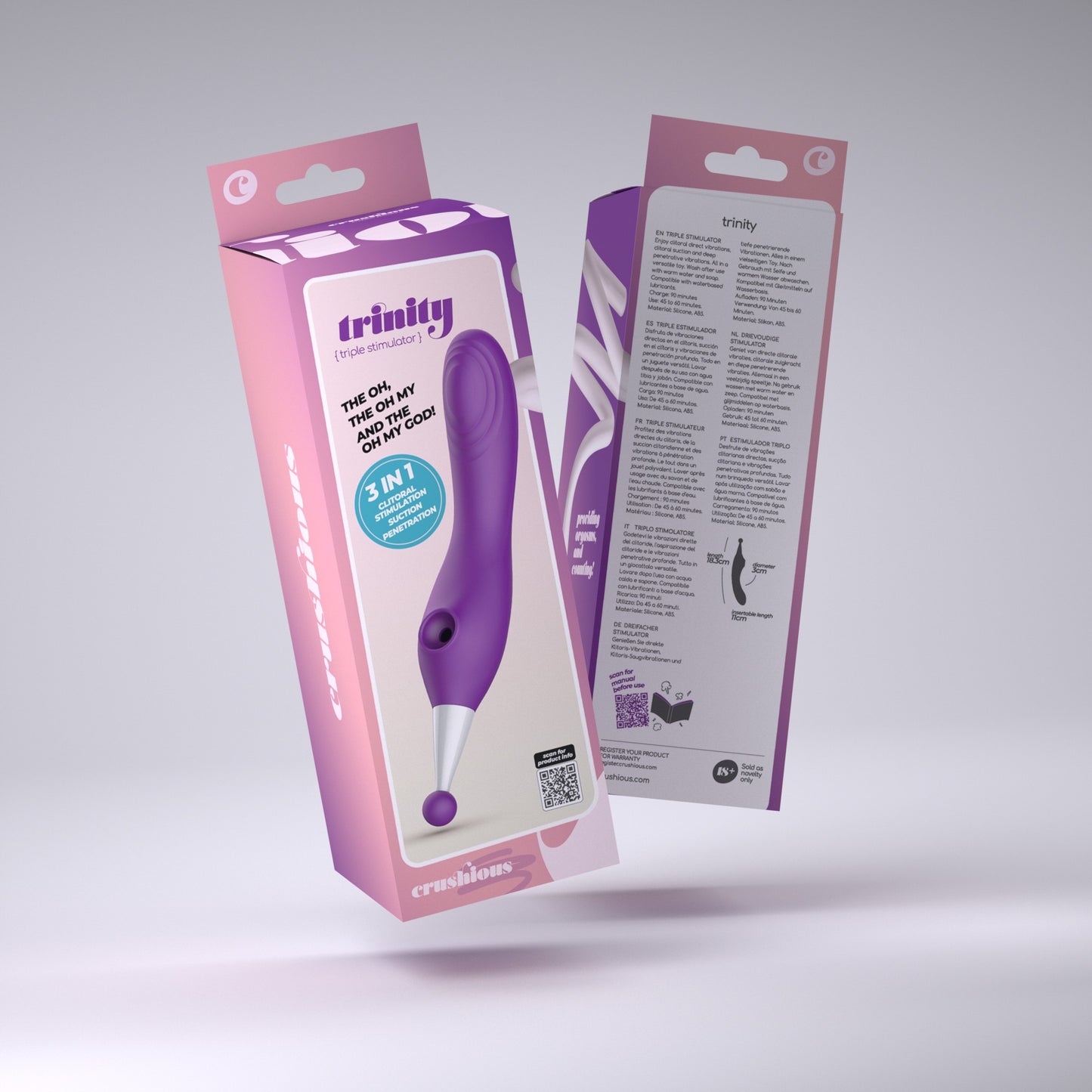TRINITY RECHARGEABLE STIMULATOR