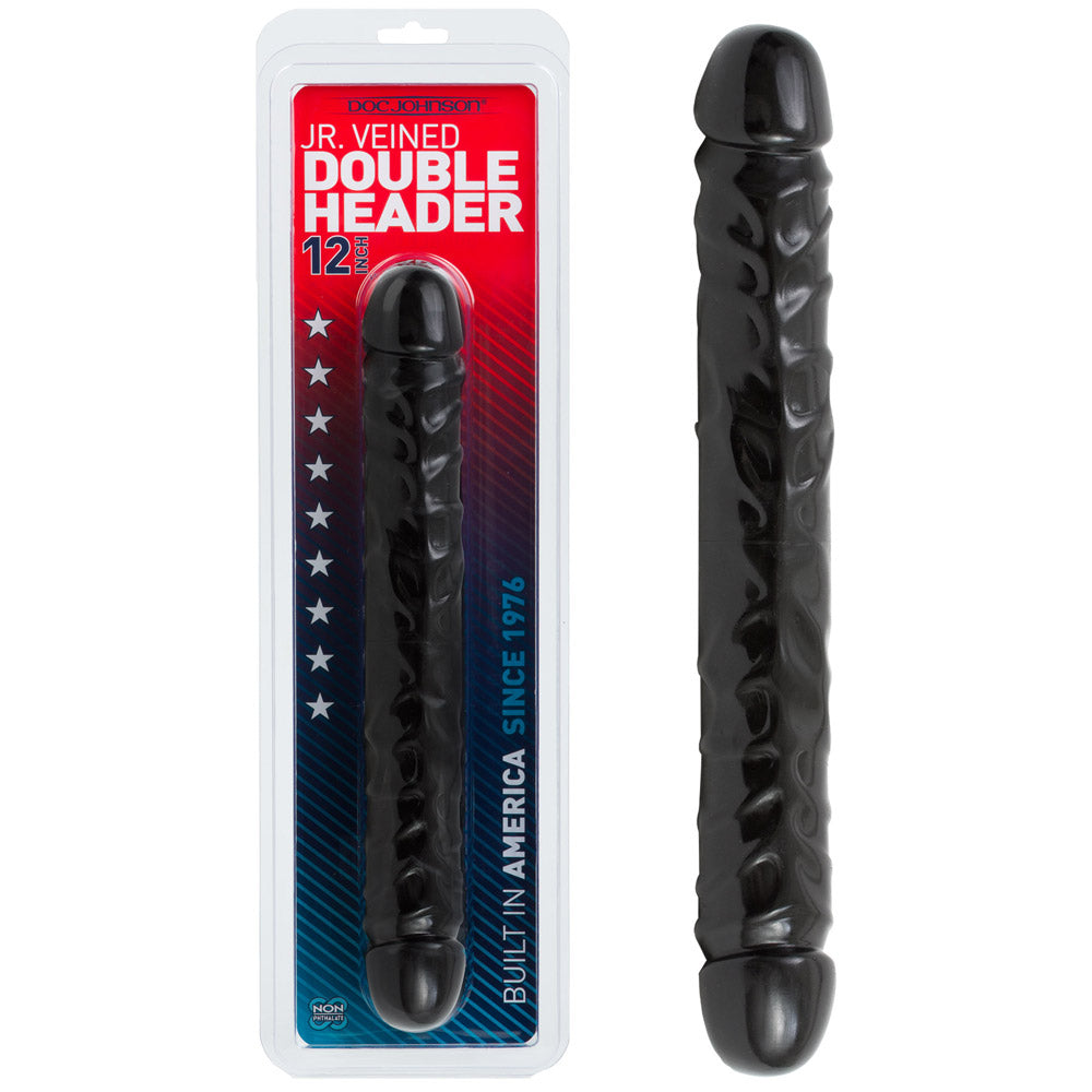 JR. VEINED DOUBLE HEADER 12'' BLACK