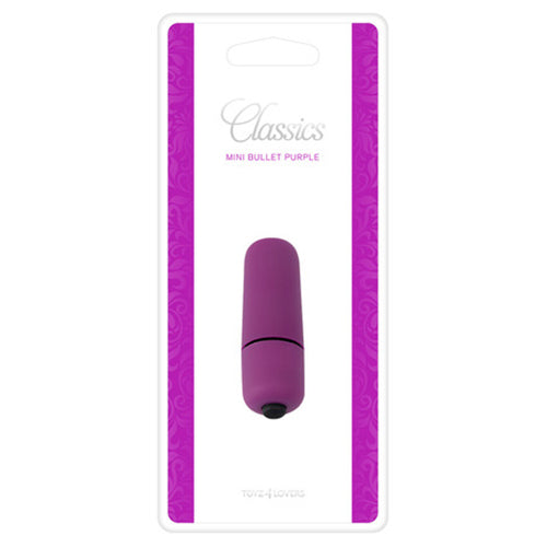 VIBRATING MINI BULLET PURPLE