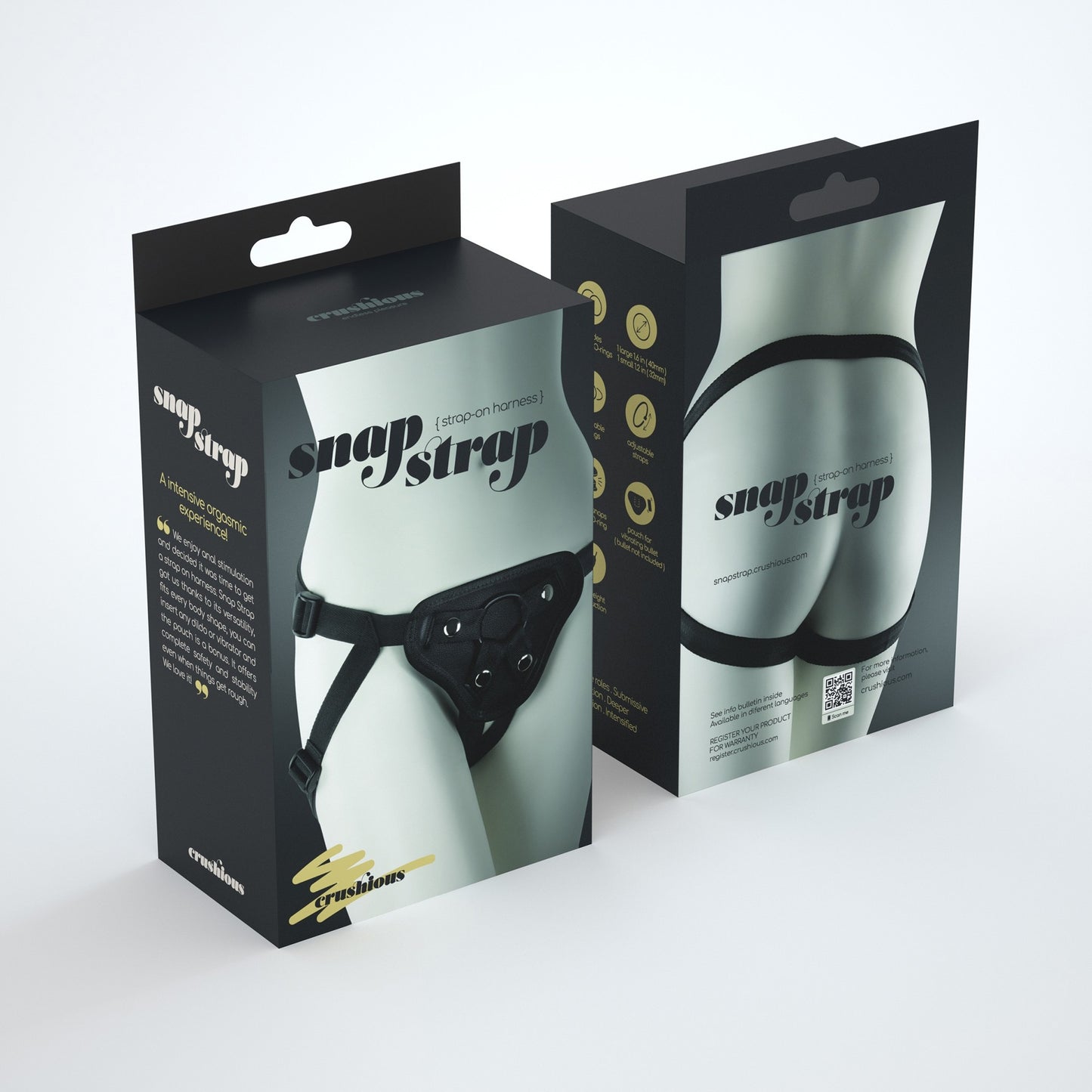 SNAP STRAP STRAP-ON CRUSHIOUS