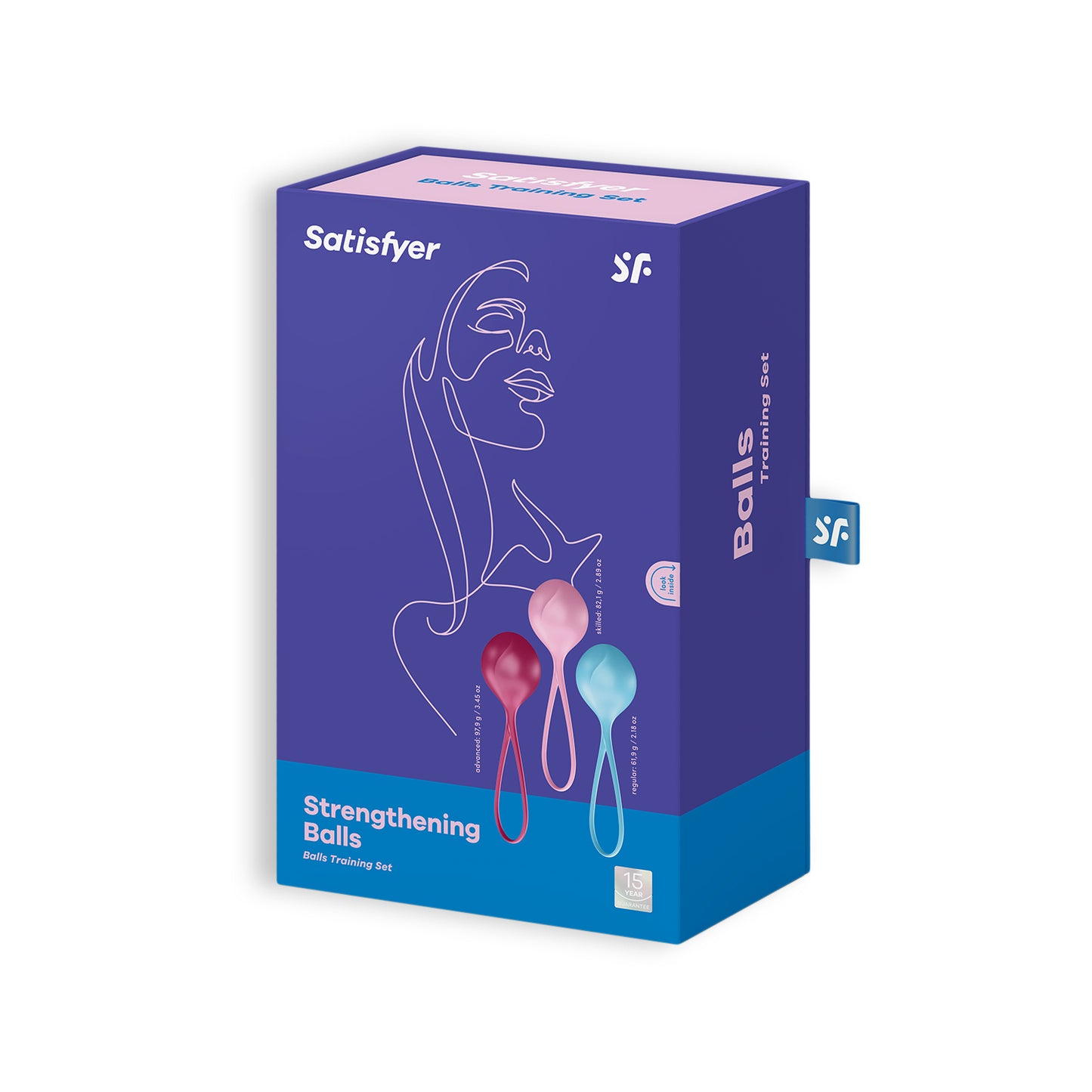 STRENGTHENING BALLS 3 PIECE SET COLOURED