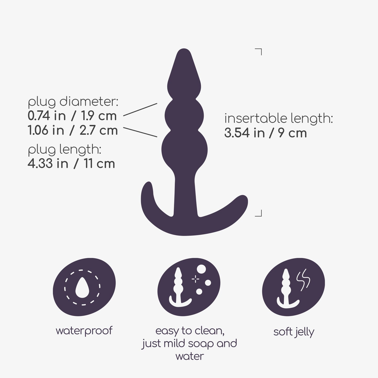 THE PLUNGER ANAL PLUG