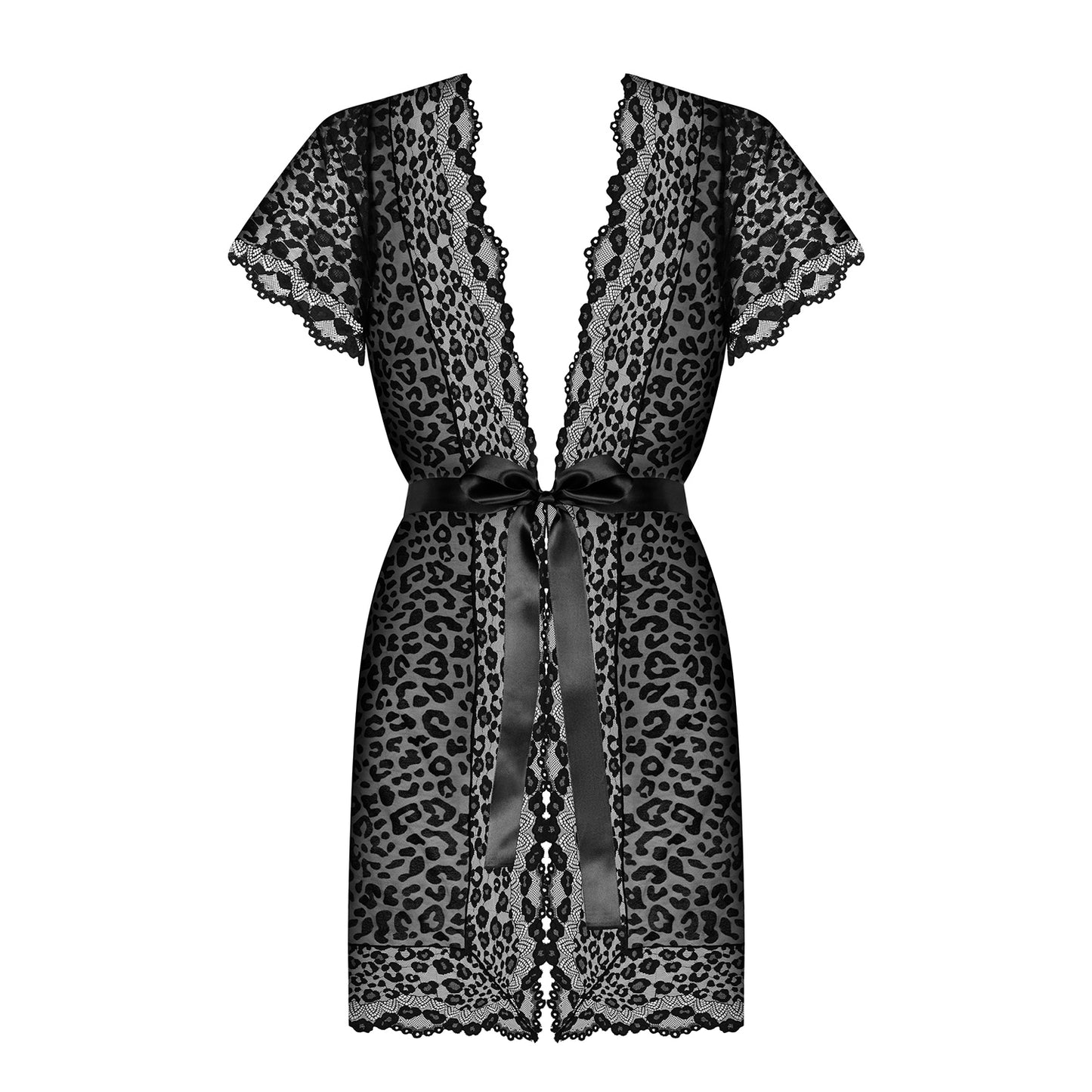 OBSESSIVE GIULLY PEIGNOIR BLACK