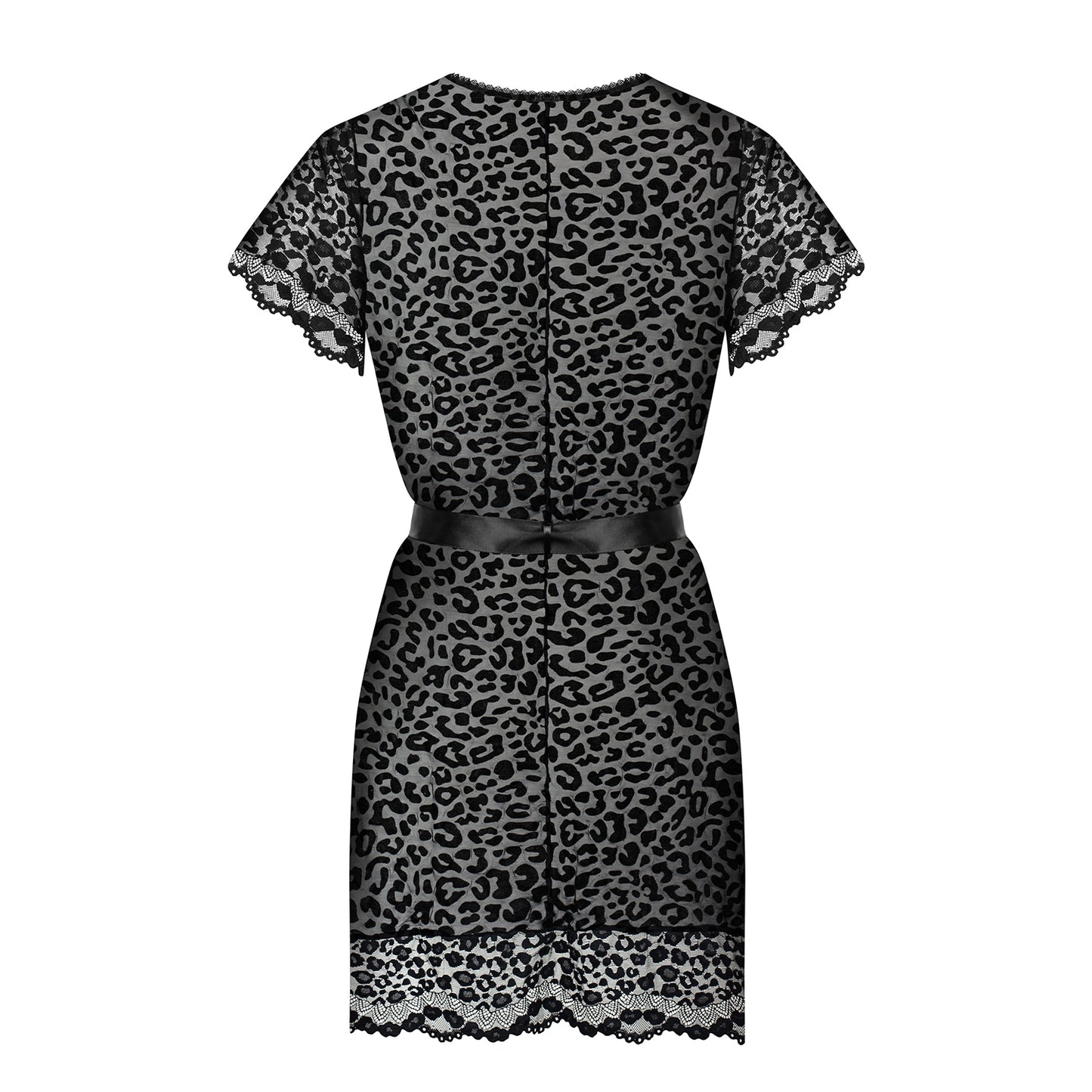 OBSESSIVE GIULLY PEIGNOIR BLACK