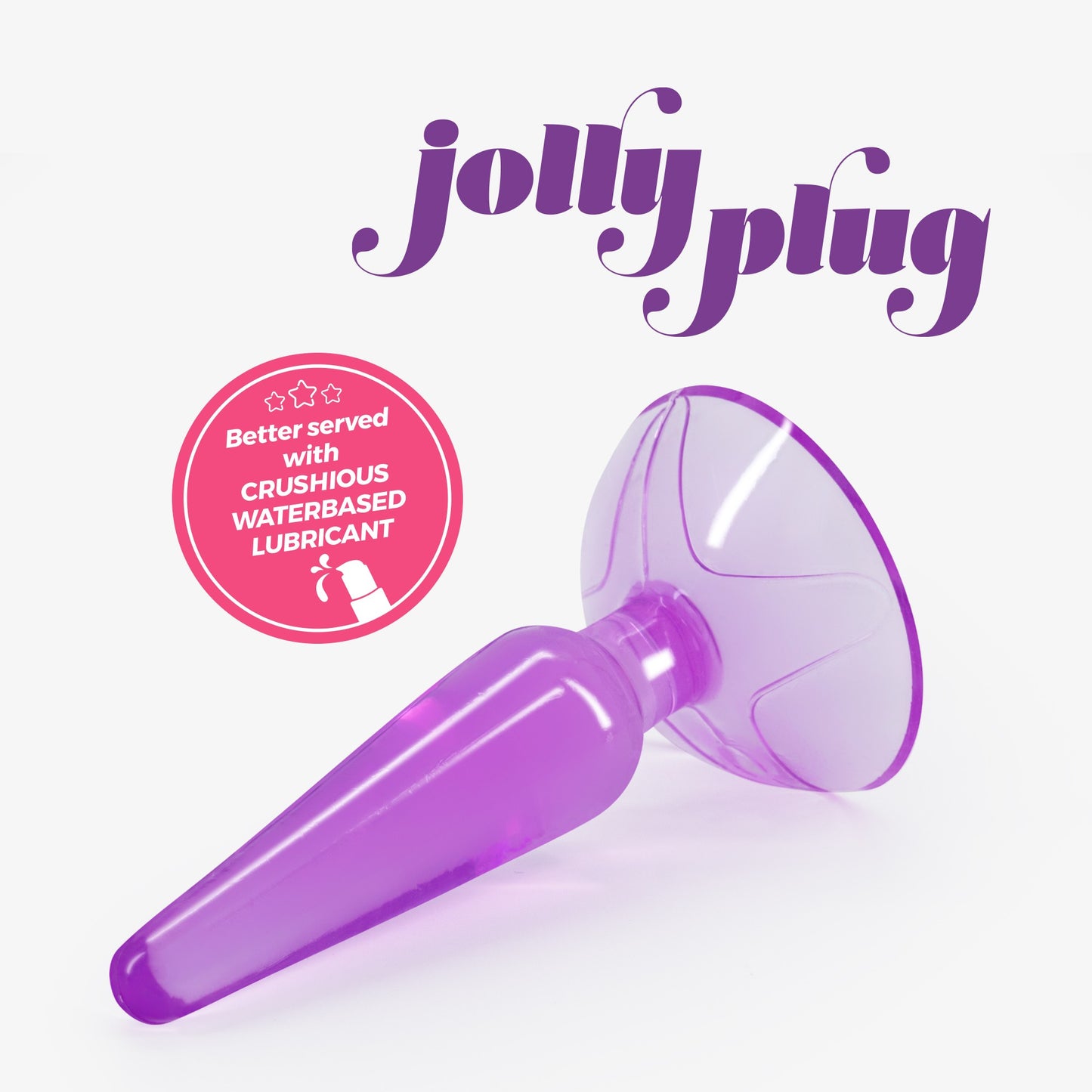 CRUSHIOUS JOLLY PLUG ANAL PLUG LILAC