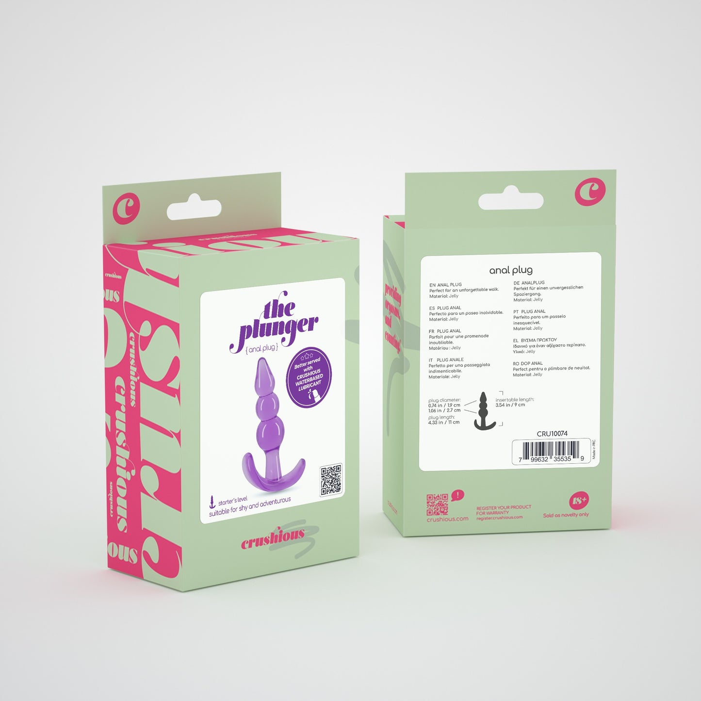 THE PLUNGER ANAL PLUG