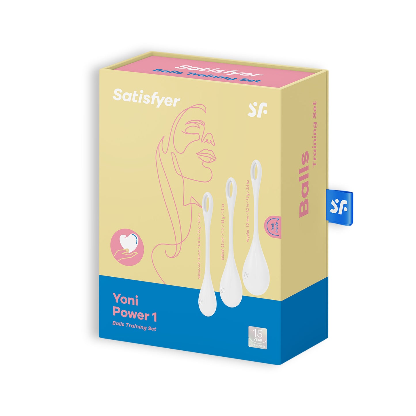 YONI POWER 1 3-PCS SET WHITE