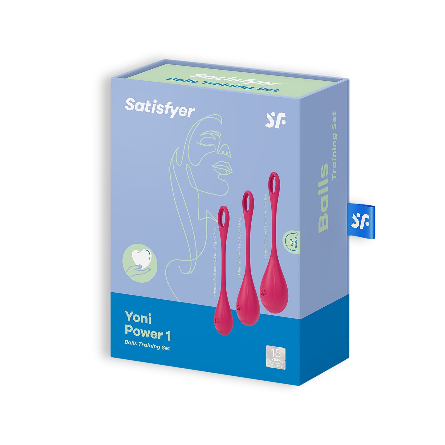 YONI POWER 1 3-PCS SET RED