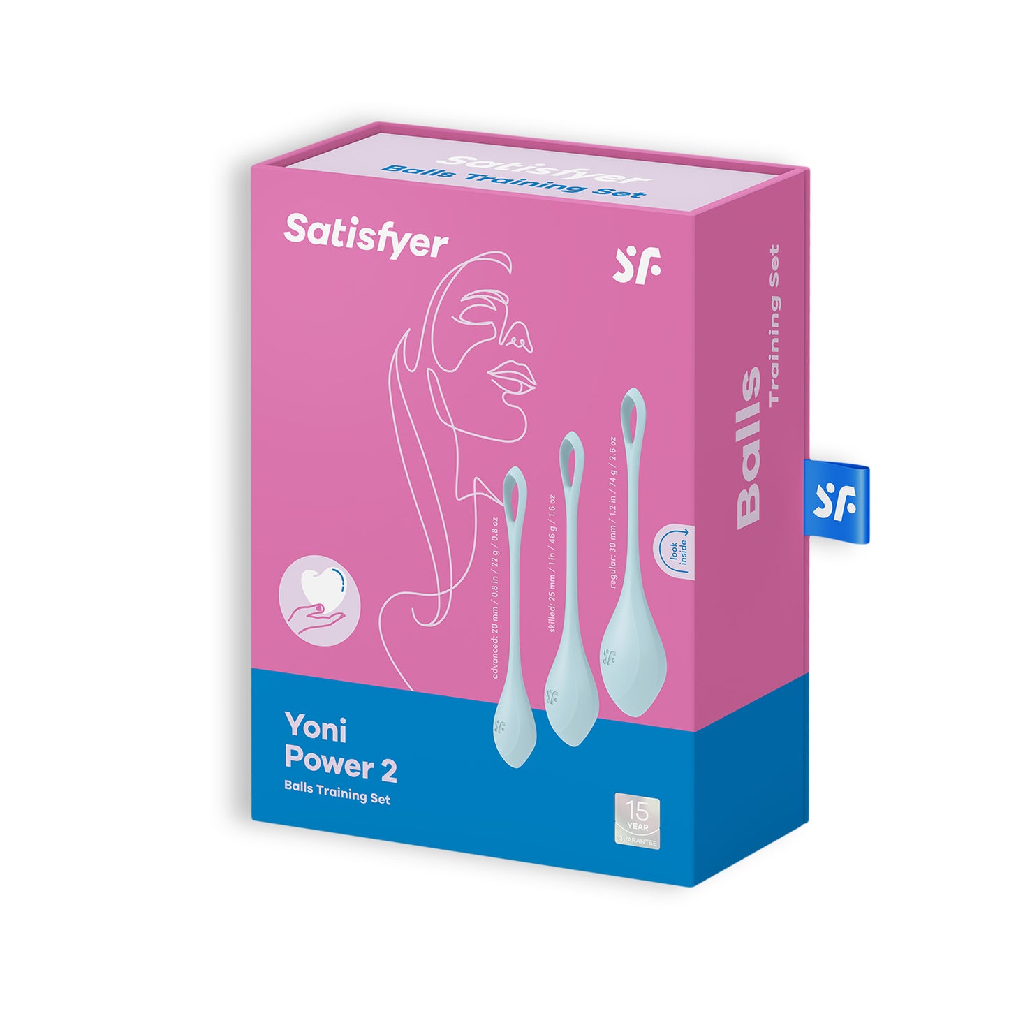 YONI POWER 2 3-PCS SET BLUE